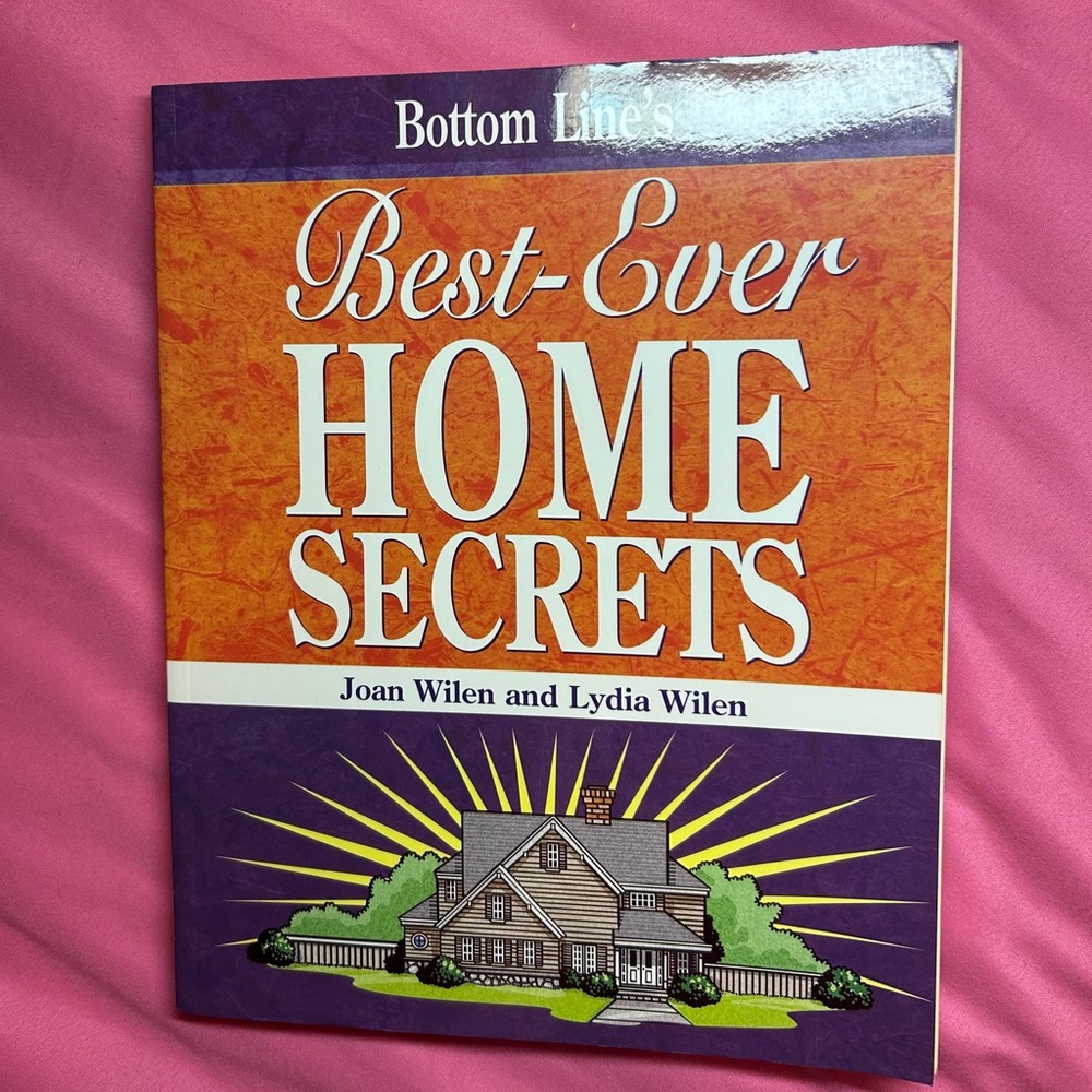 📚BOOK SALE 5 for $20📚 Bottom Lines Best-Ever Home Secrets, Paperback, 2008